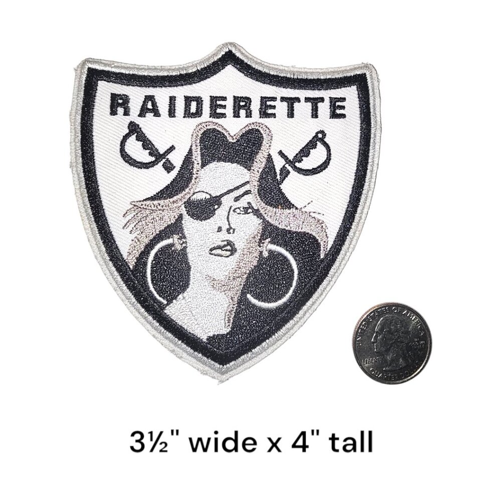 Rare Oakland / Las Vegas Raiders  Raiderette Beyonce Iron on patch